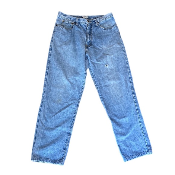 Vintage Guess Georges Marciano Jeans light wash size 34 - Picture 3 of 16